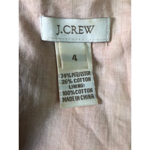 J.Crew Orange & Ivory Caroline Textured Dress in Ikat - Picture 9 of 9